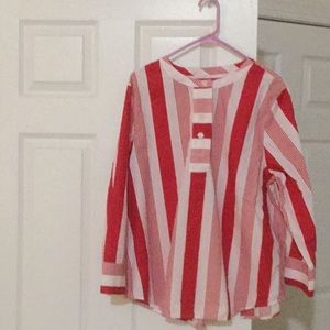 J.Crew striped cotton shirt